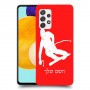 סקִי כיסוי מגן קשיח בעיצוב אישי עם השם שלך ל Samsung Galaxy A52s 5G יחידה אחת סקרין מובייל