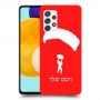 צניחה חופשית כיסוי מגן קשיח בעיצוב אישי עם השם שלך ל Samsung Galaxy A52s 5G יחידה אחת סקרין מובייל