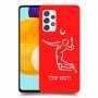 שחקן כדורעף כיסוי מגן קשיח בעיצוב אישי עם השם שלך ל Samsung Galaxy A52s 5G יחידה אחת סקרין מובייל