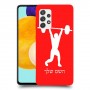 הרמת משקולות כיסוי מגן קשיח בעיצוב אישי עם השם שלך ל Samsung Galaxy A52s 5G יחידה אחת סקרין מובייל