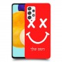 סמיילי כיסוי מגן קשיח בעיצוב אישי עם השם שלך ל Samsung Galaxy A52s 5G יחידה אחת סקרין מובייל