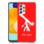 טלסקופ כיסוי מגן קשיח בעיצוב אישי עם השם שלך ל Samsung Galaxy A52s 5G יחידה אחת סקרין מובייל