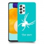 עכביש כיסוי מגן קשיח בעיצוב אישי עם השם שלך ל Samsung Galaxy A52s 5G יחידה אחת סקרין מובייל