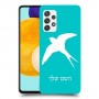 ציפור לבלוע כיסוי מגן קשיח בעיצוב אישי עם השם שלך ל Samsung Galaxy A52s 5G יחידה אחת סקרין מובייל