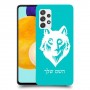 זאב כיסוי מגן קשיח בעיצוב אישי עם השם שלך ל Samsung Galaxy A52s 5G יחידה אחת סקרין מובייל