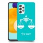 מאזניים כיסוי מגן קשיח בעיצוב אישי עם השם שלך ל Samsung Galaxy A52s 5G יחידה אחת סקרין מובייל