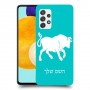 שור כיסוי מגן קשיח בעיצוב אישי עם השם שלך ל Samsung Galaxy A52s 5G יחידה אחת סקרין מובייל
