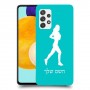 ג'וגלין - אישה כיסוי מגן קשיח בעיצוב אישי עם השם שלך ל Samsung Galaxy A52s 5G יחידה אחת סקרין מובייל