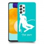 סקִי כיסוי מגן קשיח בעיצוב אישי עם השם שלך ל Samsung Galaxy A52s 5G יחידה אחת סקרין מובייל