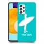 גלישה כיסוי מגן קשיח בעיצוב אישי עם השם שלך ל Samsung Galaxy A52s 5G יחידה אחת סקרין מובייל