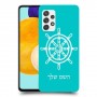הגה - קפטן - ים כיסוי מגן קשיח בעיצוב אישי עם השם שלך ל Samsung Galaxy A52s 5G יחידה אחת סקרין מובייל