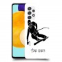 סקִי כיסוי מגן קשיח בעיצוב אישי עם השם שלך ל Samsung Galaxy A52s 5G יחידה אחת סקרין מובייל