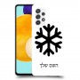 שלג כיסוי מגן קשיח בעיצוב אישי עם השם שלך ל Samsung Galaxy A52s 5G יחידה אחת סקרין מובייל