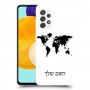 מפת העולם כיסוי מגן קשיח בעיצוב אישי עם השם שלך ל Samsung Galaxy A52s 5G יחידה אחת סקרין מובייל