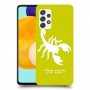 עקרב כיסוי מגן קשיח בעיצוב אישי עם השם שלך ל Samsung Galaxy A52s 5G יחידה אחת סקרין מובייל