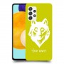 זאב כיסוי מגן קשיח בעיצוב אישי עם השם שלך ל Samsung Galaxy A52s 5G יחידה אחת סקרין מובייל