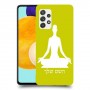 יוגה כיסוי מגן קשיח בעיצוב אישי עם השם שלך ל Samsung Galaxy A52s 5G יחידה אחת סקרין מובייל