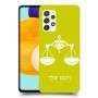 מאזניים כיסוי מגן קשיח בעיצוב אישי עם השם שלך ל Samsung Galaxy A52s 5G יחידה אחת סקרין מובייל
