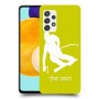 סקִי כיסוי מגן קשיח בעיצוב אישי עם השם שלך ל Samsung Galaxy A52s 5G יחידה אחת סקרין מובייל