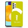 צניחה חופשית כיסוי מגן קשיח בעיצוב אישי עם השם שלך ל Samsung Galaxy A52s 5G יחידה אחת סקרין מובייל
