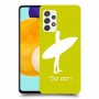 גלישה כיסוי מגן קשיח בעיצוב אישי עם השם שלך ל Samsung Galaxy A52s 5G יחידה אחת סקרין מובייל