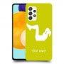 אימון ספורט - אישה כיסוי מגן קשיח בעיצוב אישי עם השם שלך ל Samsung Galaxy A52s 5G יחידה אחת סקרין מובייל