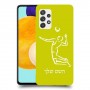 שחקן כדורעף כיסוי מגן קשיח בעיצוב אישי עם השם שלך ל Samsung Galaxy A52s 5G יחידה אחת סקרין מובייל