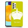 כתר מלכותי כיסוי מגן קשיח בעיצוב אישי עם השם שלך ל Samsung Galaxy A52s 5G יחידה אחת סקרין מובייל