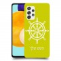 הגה - קפטן - ים כיסוי מגן קשיח בעיצוב אישי עם השם שלך ל Samsung Galaxy A52s 5G יחידה אחת סקרין מובייל