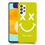 סמיילי כיסוי מגן קשיח בעיצוב אישי עם השם שלך ל Samsung Galaxy A52s 5G יחידה אחת סקרין מובייל