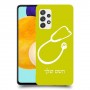 רופא סטטוסקופ כיסוי מגן קשיח בעיצוב אישי עם השם שלך ל Samsung Galaxy A52s 5G יחידה אחת סקרין מובייל