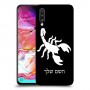 עקרב כיסוי מגן קשיח בעיצוב אישי עם השם שלך ל Samsung Galaxy A70 יחידה אחת סקרין מובייל