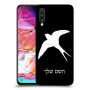 ציפור לבלוע כיסוי מגן קשיח בעיצוב אישי עם השם שלך ל Samsung Galaxy A70 יחידה אחת סקרין מובייל