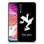 צפרדע טרופית כיסוי מגן קשיח בעיצוב אישי עם השם שלך ל Samsung Galaxy A70 יחידה אחת סקרין מובייל