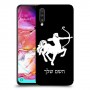 קשת כיסוי מגן קשיח בעיצוב אישי עם השם שלך ל Samsung Galaxy A70 יחידה אחת סקרין מובייל