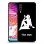 בתולה כיסוי מגן קשיח בעיצוב אישי עם השם שלך ל Samsung Galaxy A70 יחידה אחת סקרין מובייל