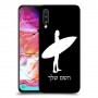 גלישה כיסוי מגן קשיח בעיצוב אישי עם השם שלך ל Samsung Galaxy A70 יחידה אחת סקרין מובייל