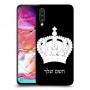 כתר מלכותי כיסוי מגן קשיח בעיצוב אישי עם השם שלך ל Samsung Galaxy A70 יחידה אחת סקרין מובייל