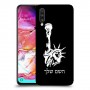 פסל החירות כיסוי מגן קשיח בעיצוב אישי עם השם שלך ל Samsung Galaxy A70 יחידה אחת סקרין מובייל