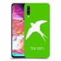 ציפור לבלוע כיסוי מגן קשיח בעיצוב אישי עם השם שלך ל Samsung Galaxy A70 יחידה אחת סקרין מובייל