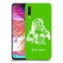סנטה קלאוס כיסוי מגן קשיח בעיצוב אישי עם השם שלך ל Samsung Galaxy A70 יחידה אחת סקרין מובייל