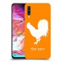 תרנגול כיסוי מגן קשיח בעיצוב אישי עם השם שלך ל Samsung Galaxy A70 יחידה אחת סקרין מובייל