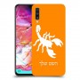 עקרב כיסוי מגן קשיח בעיצוב אישי עם השם שלך ל Samsung Galaxy A70 יחידה אחת סקרין מובייל