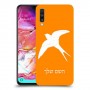 ציפור לבלוע כיסוי מגן קשיח בעיצוב אישי עם השם שלך ל Samsung Galaxy A70 יחידה אחת סקרין מובייל
