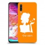 אישה אהבה כיסוי מגן קשיח בעיצוב אישי עם השם שלך ל Samsung Galaxy A70 יחידה אחת סקרין מובייל