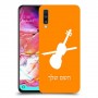 כינור כיסוי מגן קשיח בעיצוב אישי עם השם שלך ל Samsung Galaxy A70 יחידה אחת סקרין מובייל