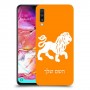 אריה כיסוי מגן קשיח בעיצוב אישי עם השם שלך ל Samsung Galaxy A70 יחידה אחת סקרין מובייל