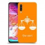 מאזניים כיסוי מגן קשיח בעיצוב אישי עם השם שלך ל Samsung Galaxy A70 יחידה אחת סקרין מובייל