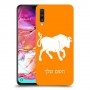 שור כיסוי מגן קשיח בעיצוב אישי עם השם שלך ל Samsung Galaxy A70 יחידה אחת סקרין מובייל