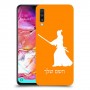 סמוראי כיסוי מגן קשיח בעיצוב אישי עם השם שלך ל Samsung Galaxy A70 יחידה אחת סקרין מובייל